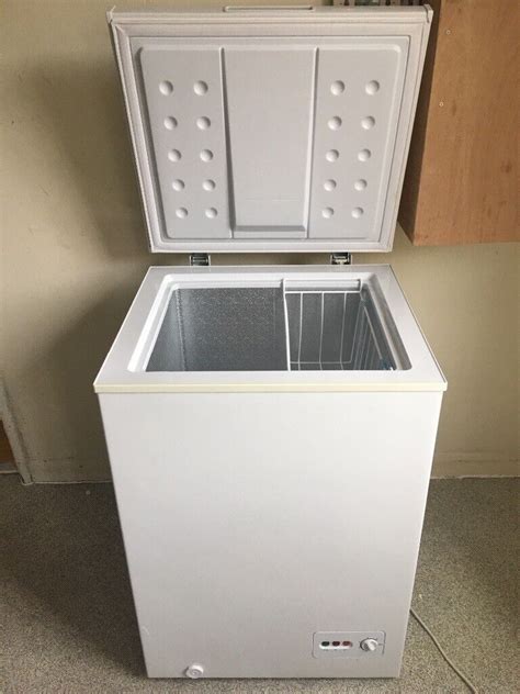 Shipping by seller. . Used freezer chest